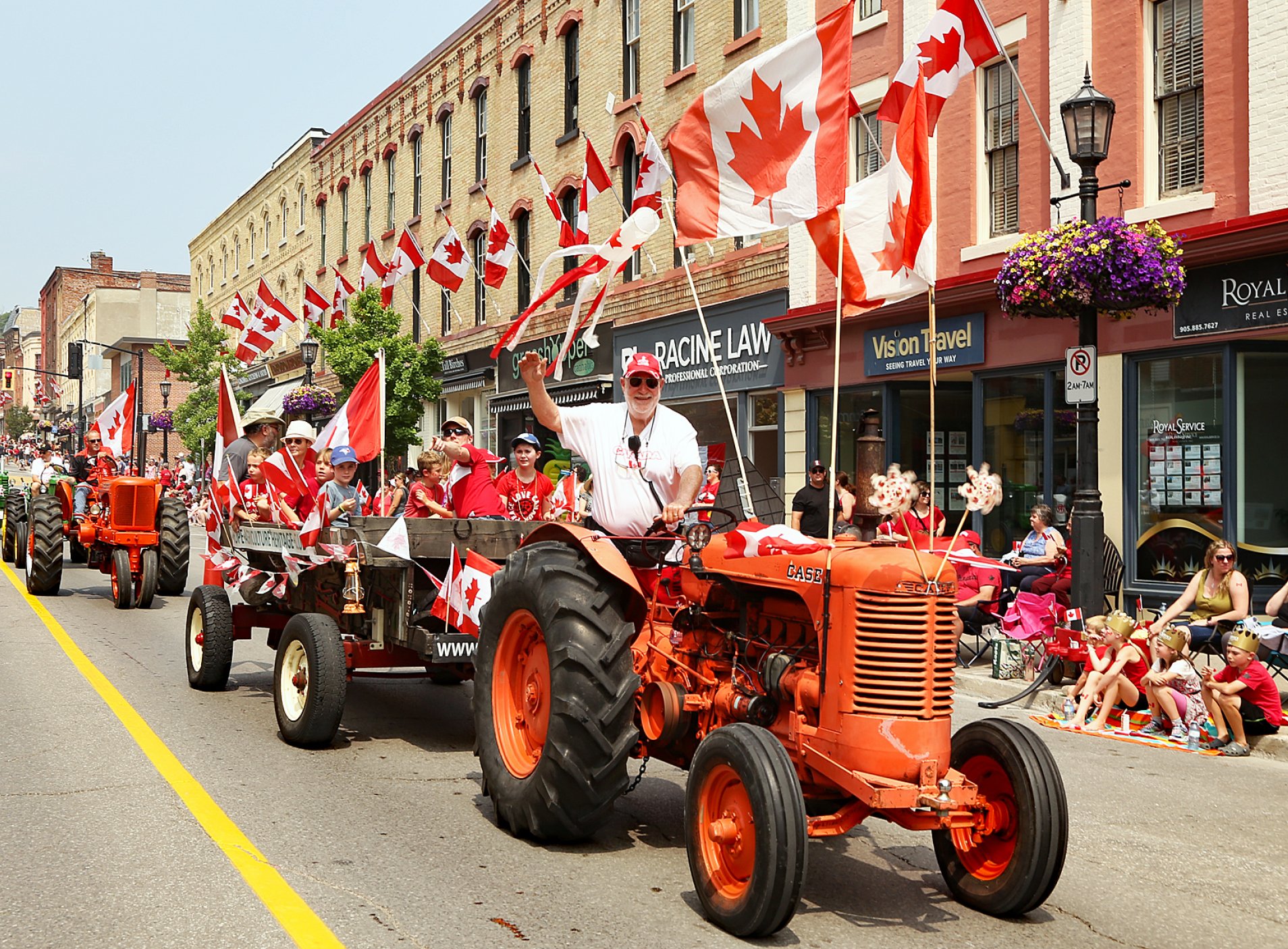 Parade participants